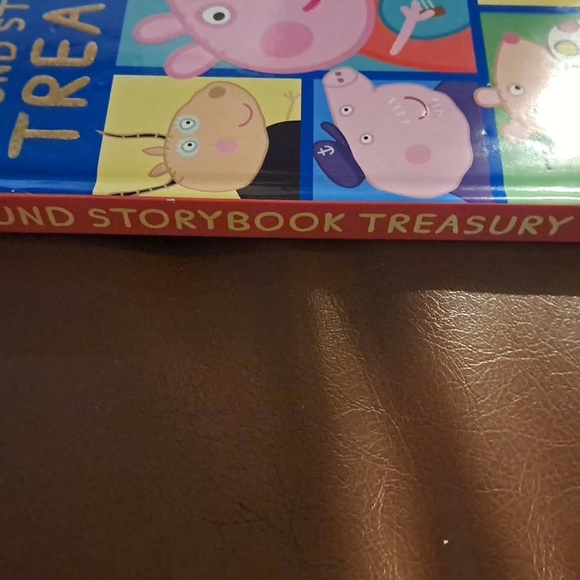 Peppa Pig Sound Storybook Treasury - Blue Works Great Slight Damage - Picture 3 of 6